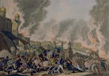 Der Brand von Moskau, 15. September 1812, 1813